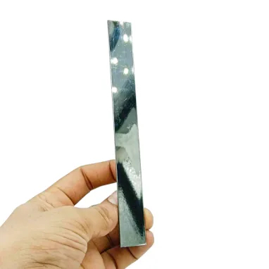 T patti s.s 304 pvd Black glossy finish 8mm,12mm,20mm width 10ft length(1008)