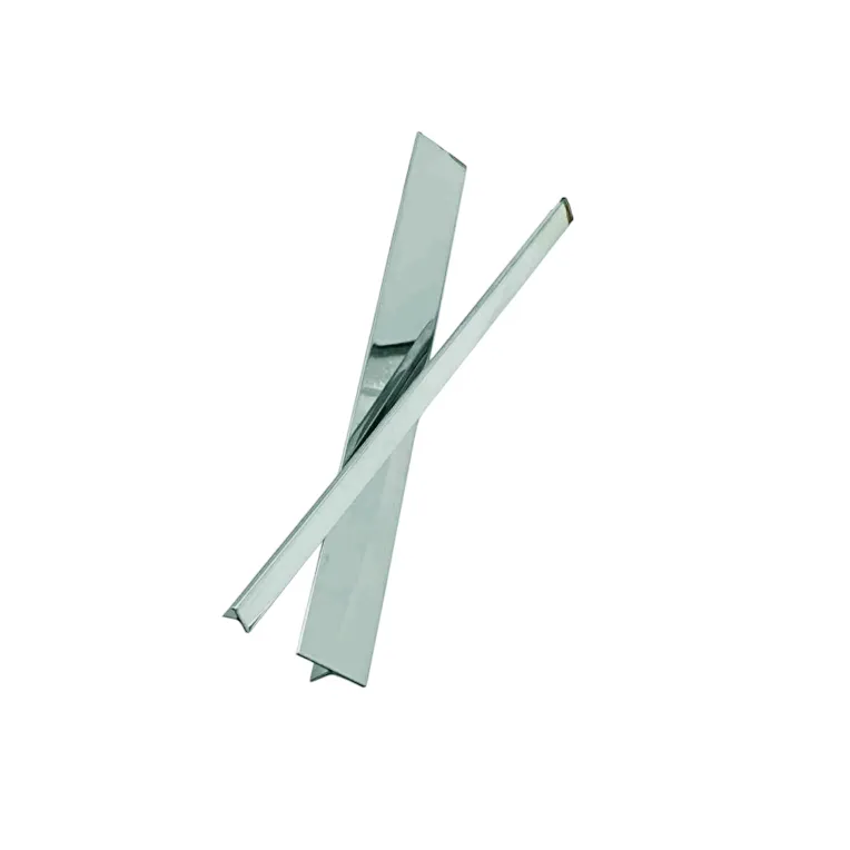 T patti s.s 304 pvd steel glossy finish 8mm,12mm,20mm width and length 10feet(1009)