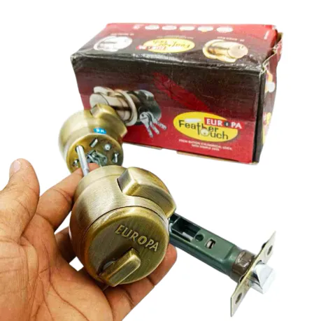 Europa cylindrical lock antique c320ab for bathroom door without key (1023)