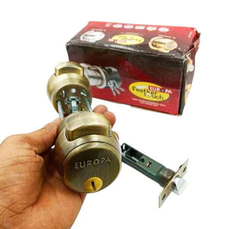 Europa cylindrical lock antique c320ab for bathroom door without key (1023)