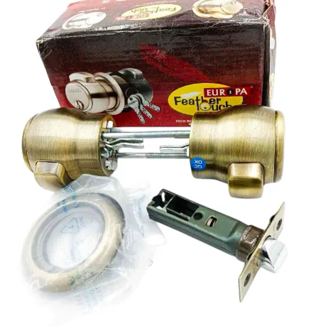 Europa cylindrical lock antique c320ab for bathroom door without key (1023)