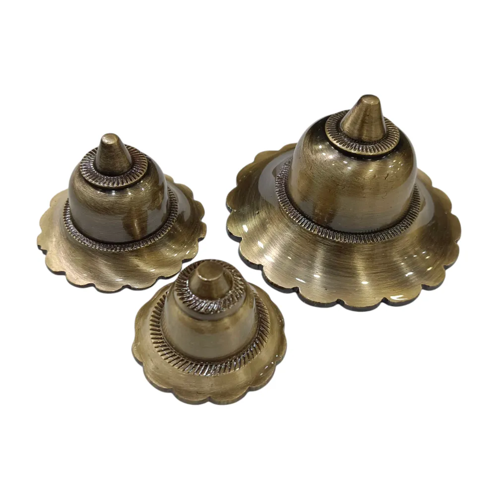 Brass antique flower doom 1.5",2",2.5",3" round for maindoor decorating(1024)
