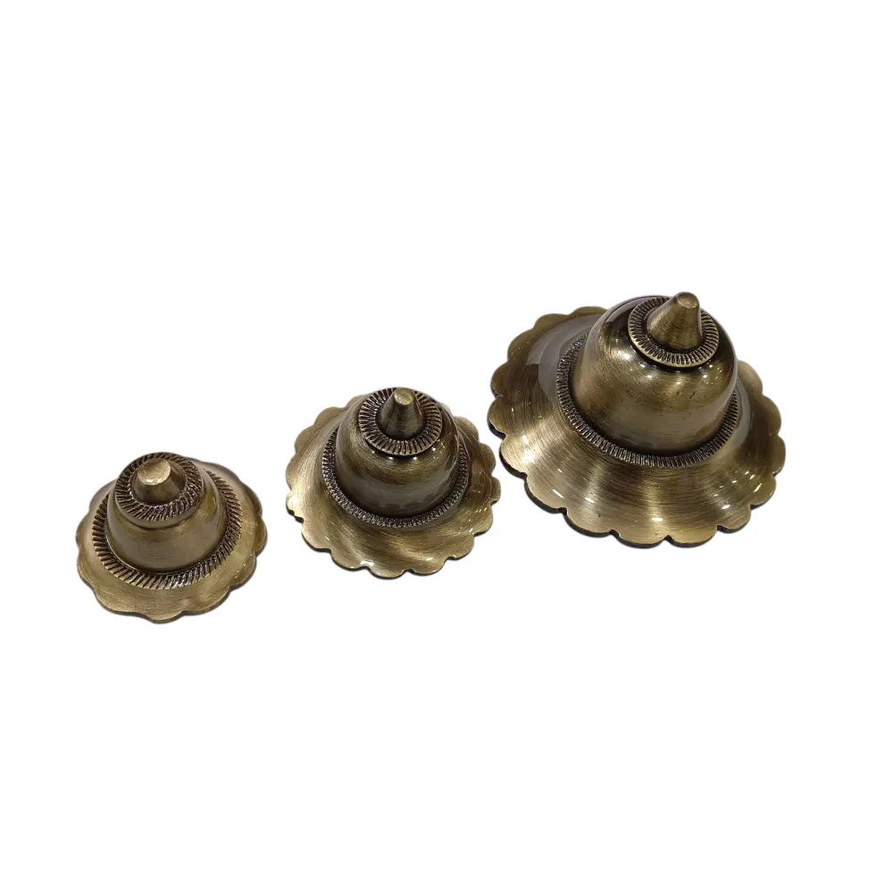 Brass antique flower doom 1.5",2",2.5",3" round for maindoor decorating(1024)