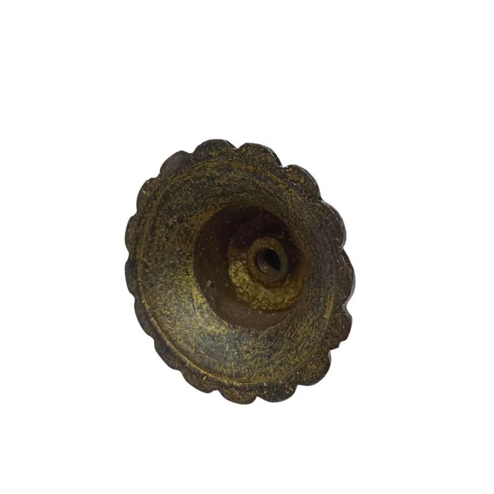 Brass antique flower doom 1.5",2",2.5",3" round for maindoor decorating(1024)