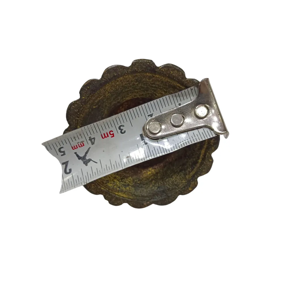 Brass antique flower doom 1.5",2",2.5",3" round for maindoor decorating(1024)