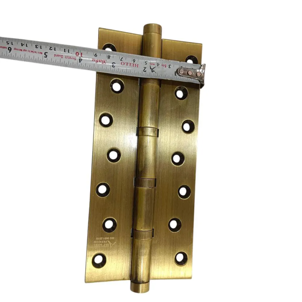 8inch Brass antique Ball Bearing Hinge 8"*3.5"*5mm extra heavy slow movement premium with ISO mark(1157)