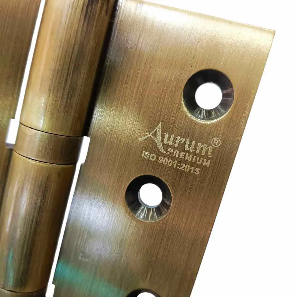 8inch Brass antique Ball Bearing Hinge 8"*3.5"*5mm extra heavy slow movement premium with ISO mark(1157)