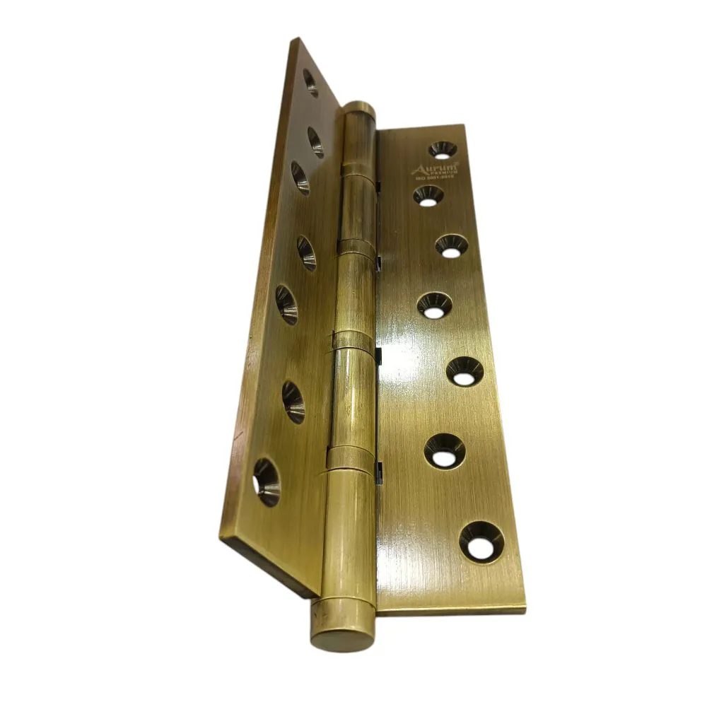 8inch Brass antique Ball Bearing Hinge 8"*3.5"*5mm extra heavy slow movement premium with ISO mark(1157)