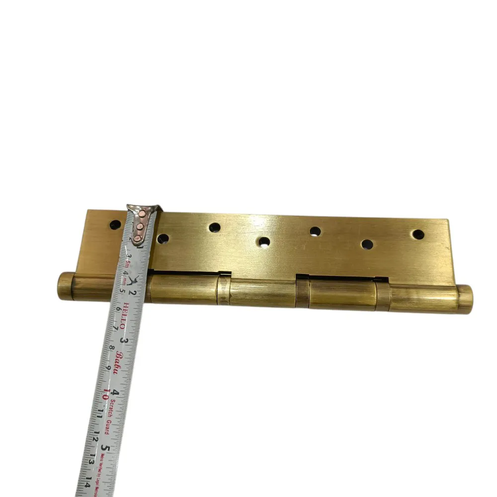 8inch Brass antique Ball Bearing Hinge 8"*3.5"*5mm extra heavy slow movement premium with ISO mark(1157)