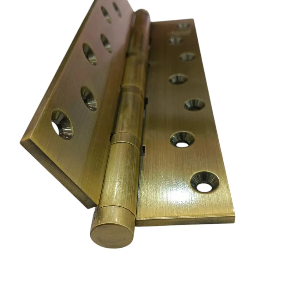 8inch Brass antique Ball Bearing Hinge 8"*3.5"*5mm extra heavy slow movement premium with ISO mark(1157)