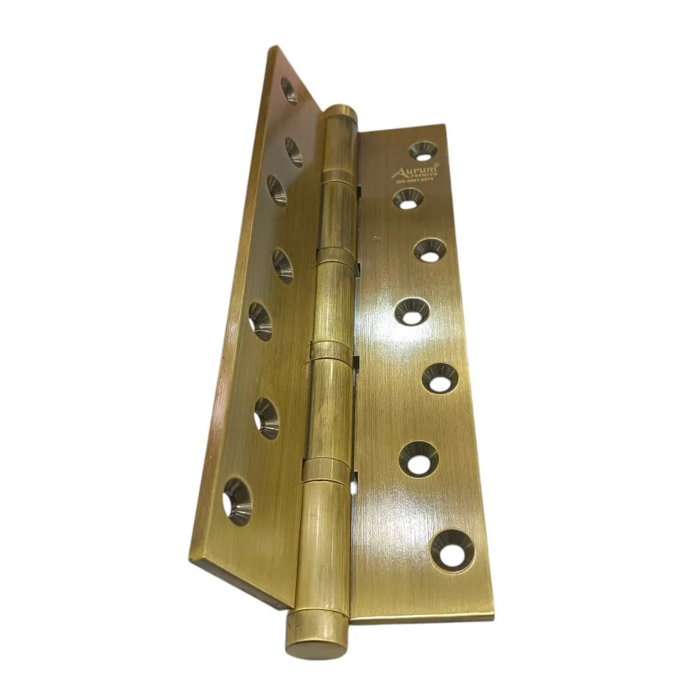 8inch Brass antique Ball Bearing Hinge 8"*3.5"*5mm extra heavy slow movement premium with ISO mark(1157)