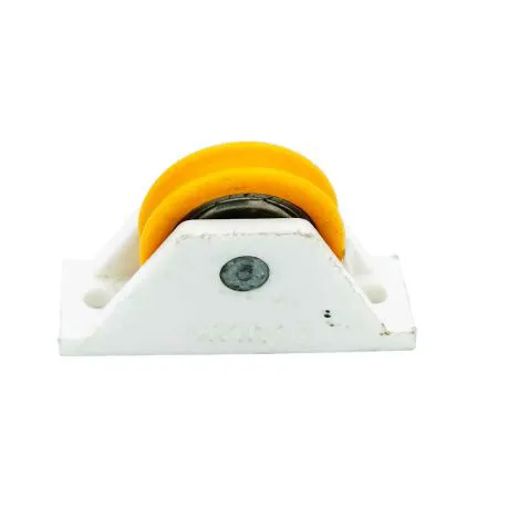Aluminium sliding window wheel pully wheel small yellow(1148)
