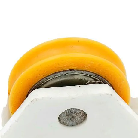 Aluminium sliding window wheel pully wheel small yellow(1148)