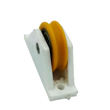Aluminium sliding window wheel pully wheel small yellow(1148)