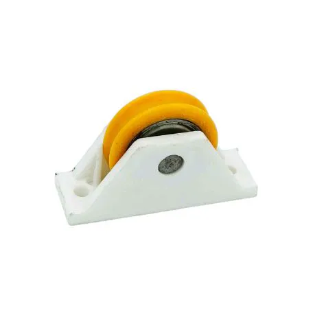 Aluminium sliding window wheel pully wheel small yellow(1148)