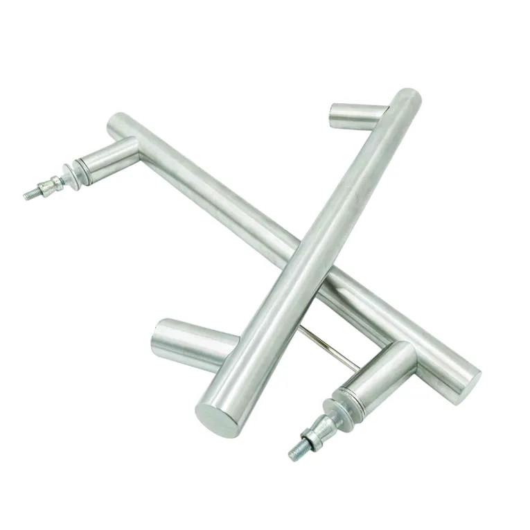 Glass door handle H type 22mm diameter s.s matt finish 8",10",12"(1103)