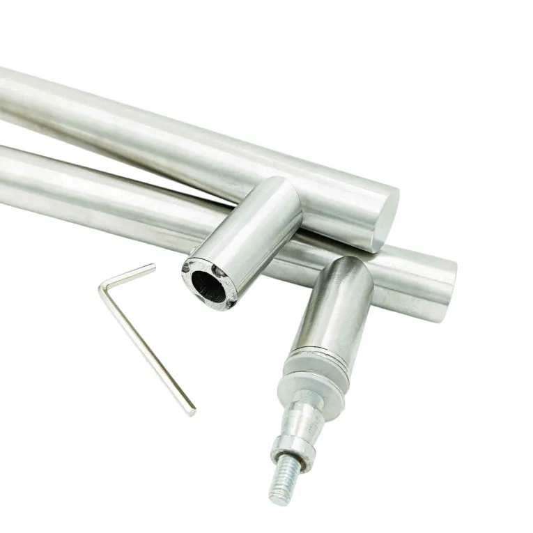 Glass door handle H type 22mm diameter s.s matt finish 8",10",12"(1103)