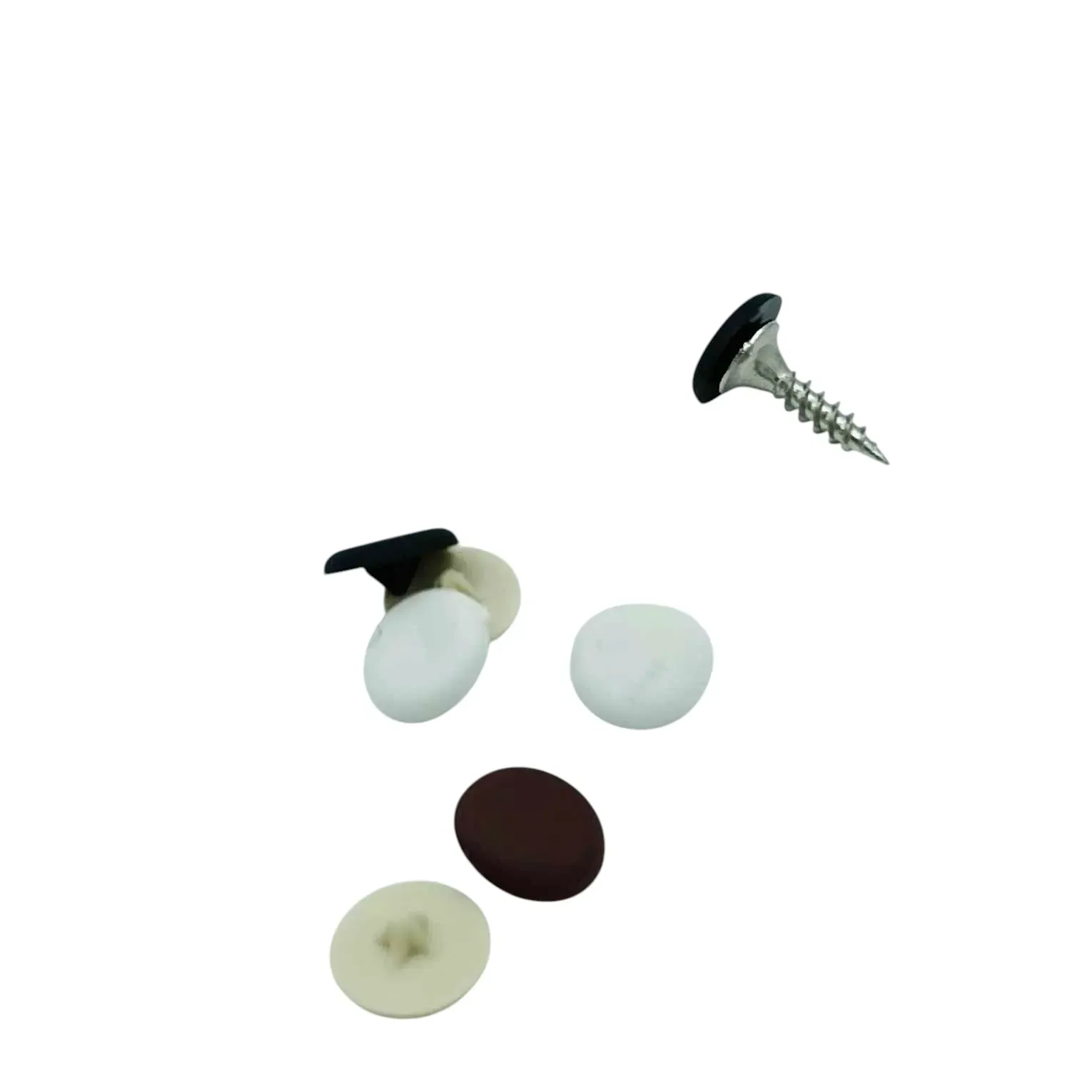 Star head screw cap white,black,Ivory,brown12mm  for covering screw(1112)