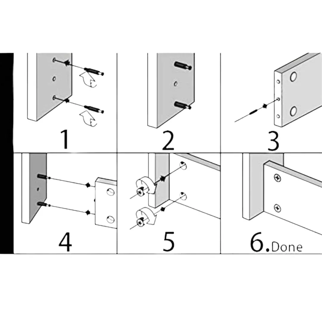Mini fix fastener furniture connection screw Furniture Board Cam Fitting Pre-Inserted Nut, Cam Lock Nuts for Cabinet Drawer(1111)