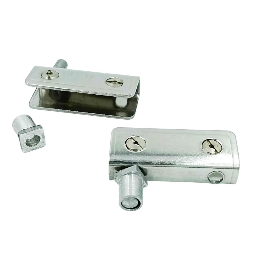 Glass pivot steel 6mm for small glass door(1128)