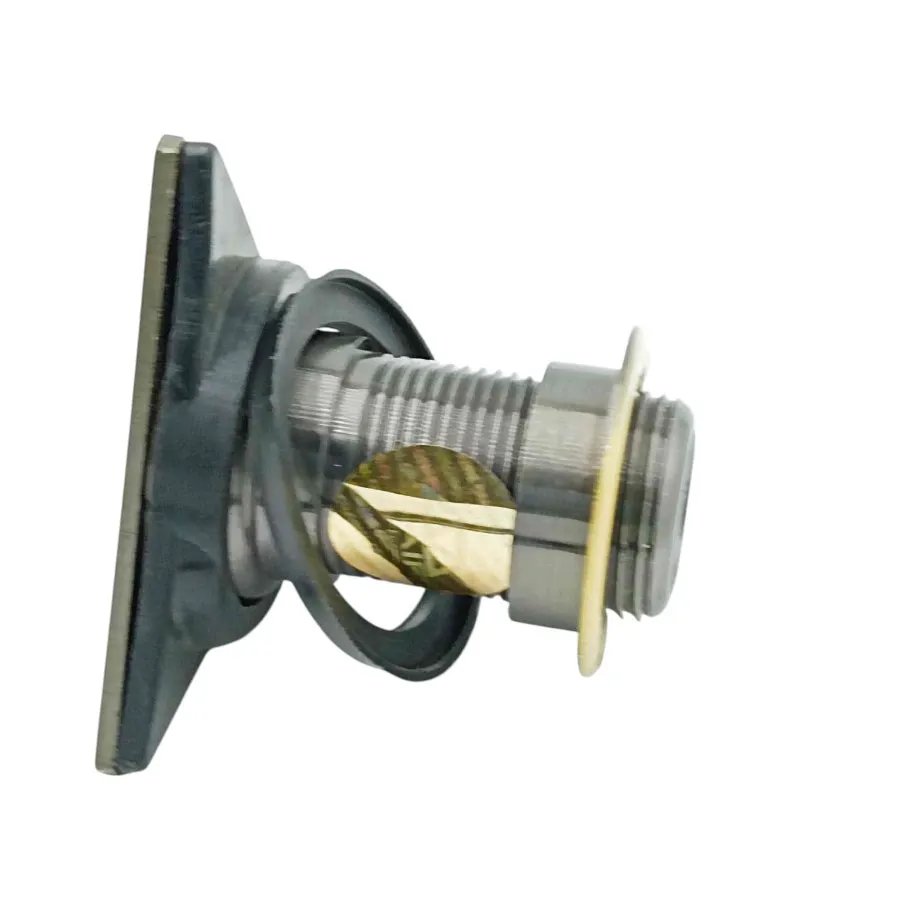 Triangle Door eye viewer crystal clear view brass antique(1143)