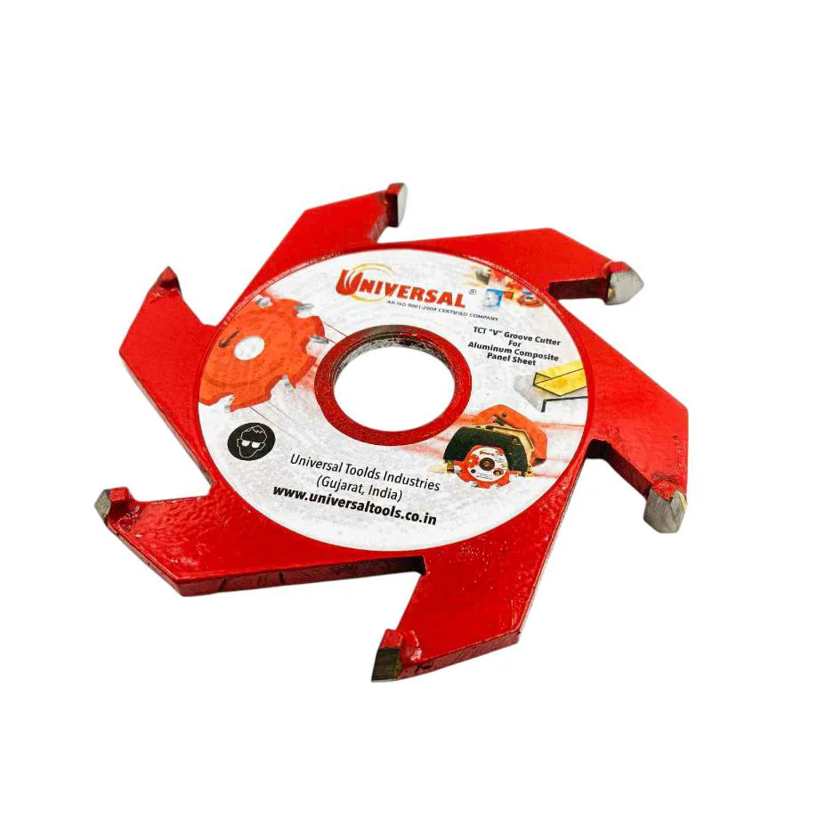 V groove blade 4inch acp groove blade for CM4 cutting machine (1241)