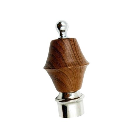 Steel Curtain bracket brown wengi new model premium 9044 (pack of 2pc bracket only)(1705)