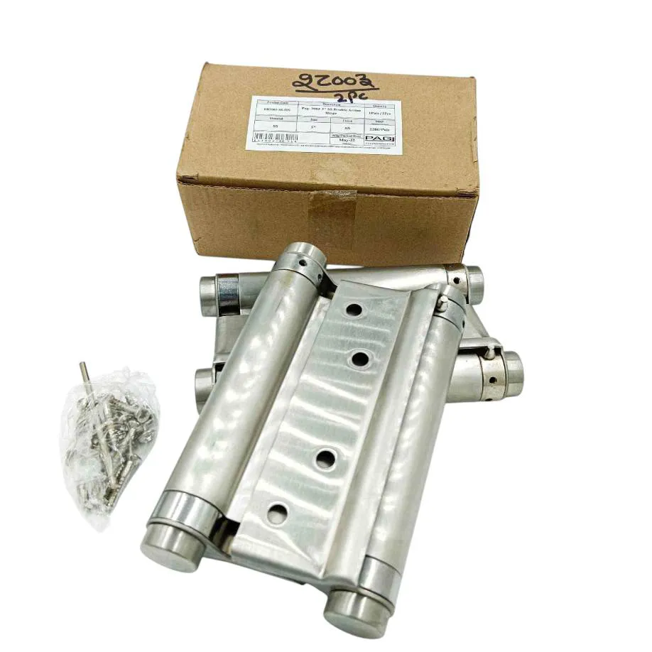 Spring door hinges both side open and automatic close hinges steel 4",5"(1138)