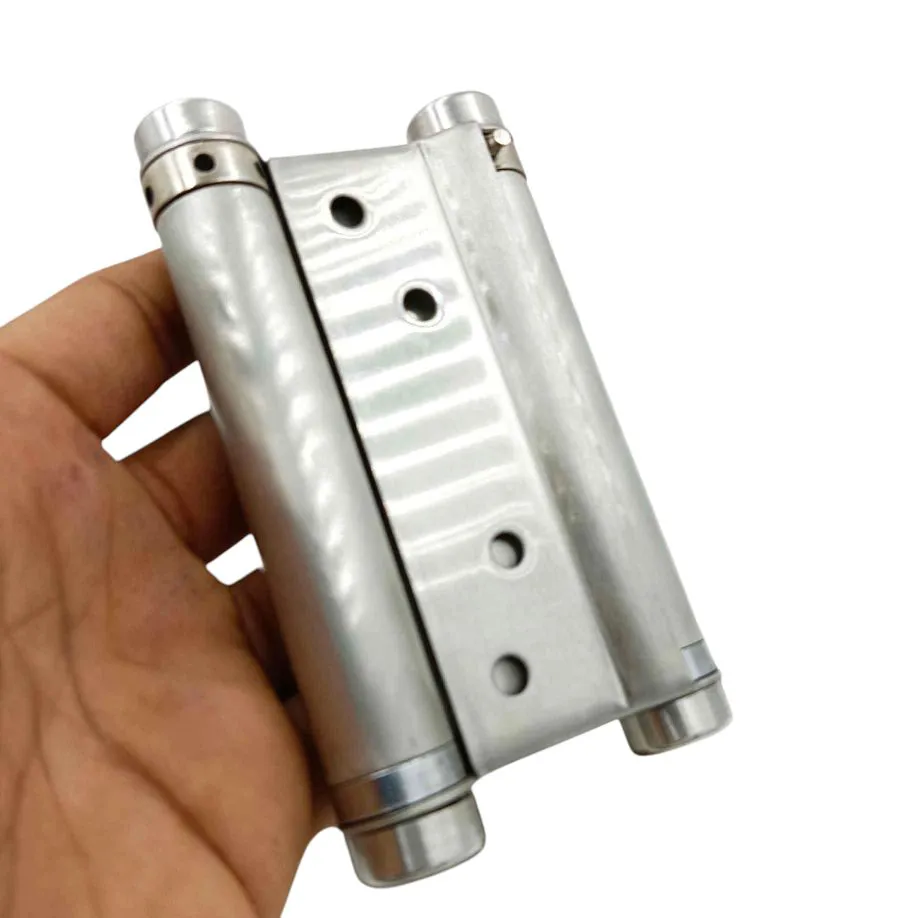 Spring door hinges both side open and automatic close hinges steel 4",5"(1138)
