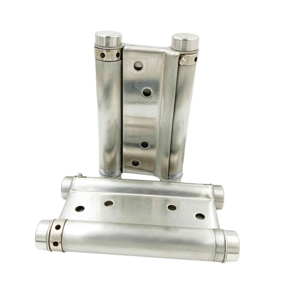 Spring door hinges both side open and automatic close hinges steel 4",5"(1138)