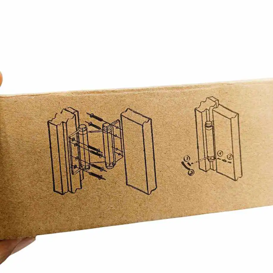 Spring door hinges both side open and automatic close hinges steel 4",5"(1138)