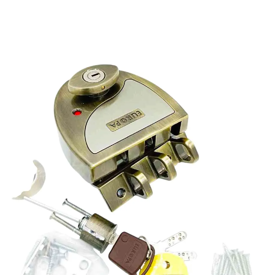 Europa V321AB maindoor lock for double door 3 vertibolt15 years warranty(1015)