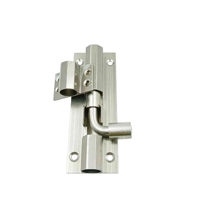Aluminium tower bolt steel finish 2",2.5",3",4",6",8" door latch(1492)