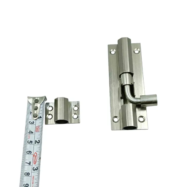 Aluminium tower bolt steel finish 2",2.5",3",4",6",8" door latch(1492)