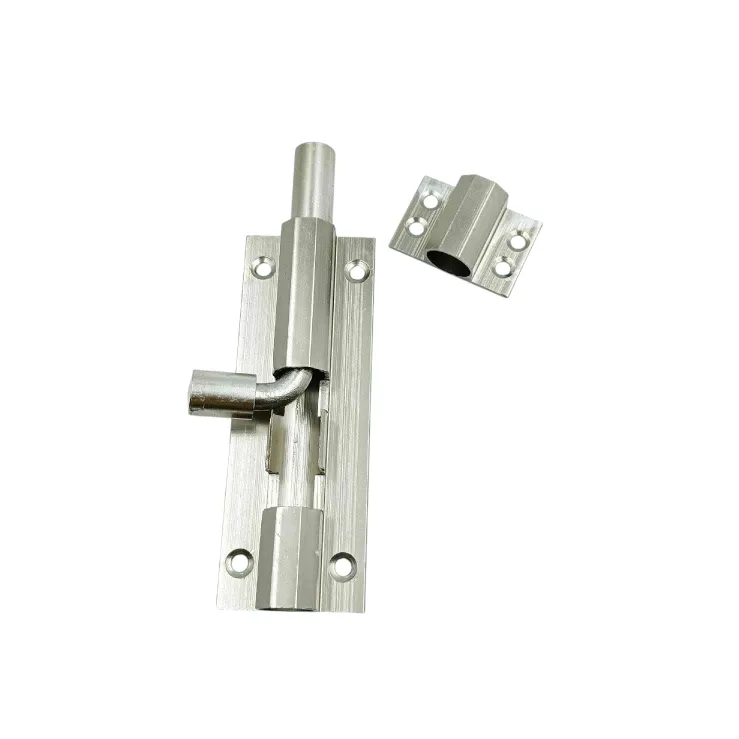 Aluminium tower bolt steel finish 2",2.5",3",4",6",8" door latch(1492)