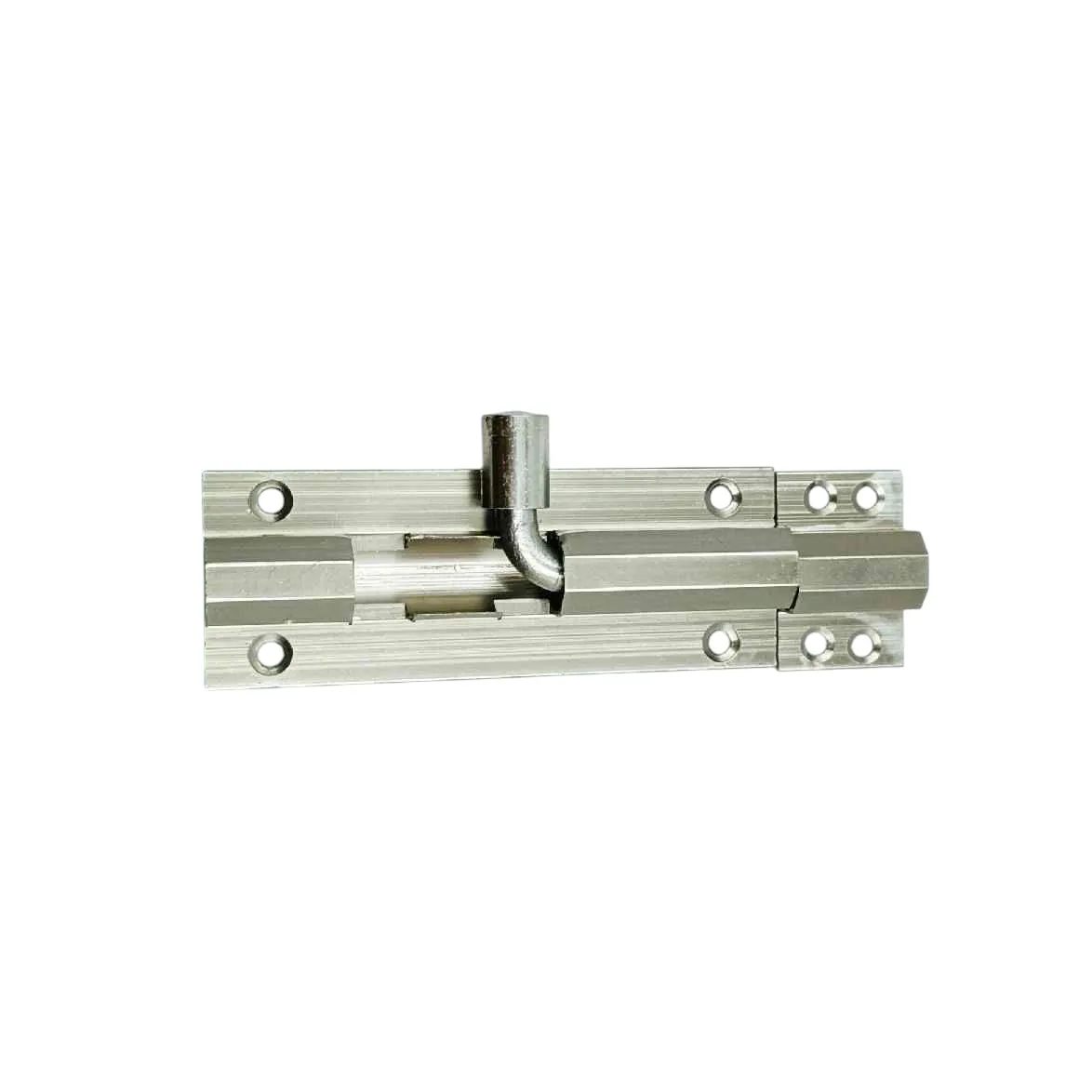 Aluminium tower bolt steel finish 2",2.5",3",4",6",8" door latch(1492)