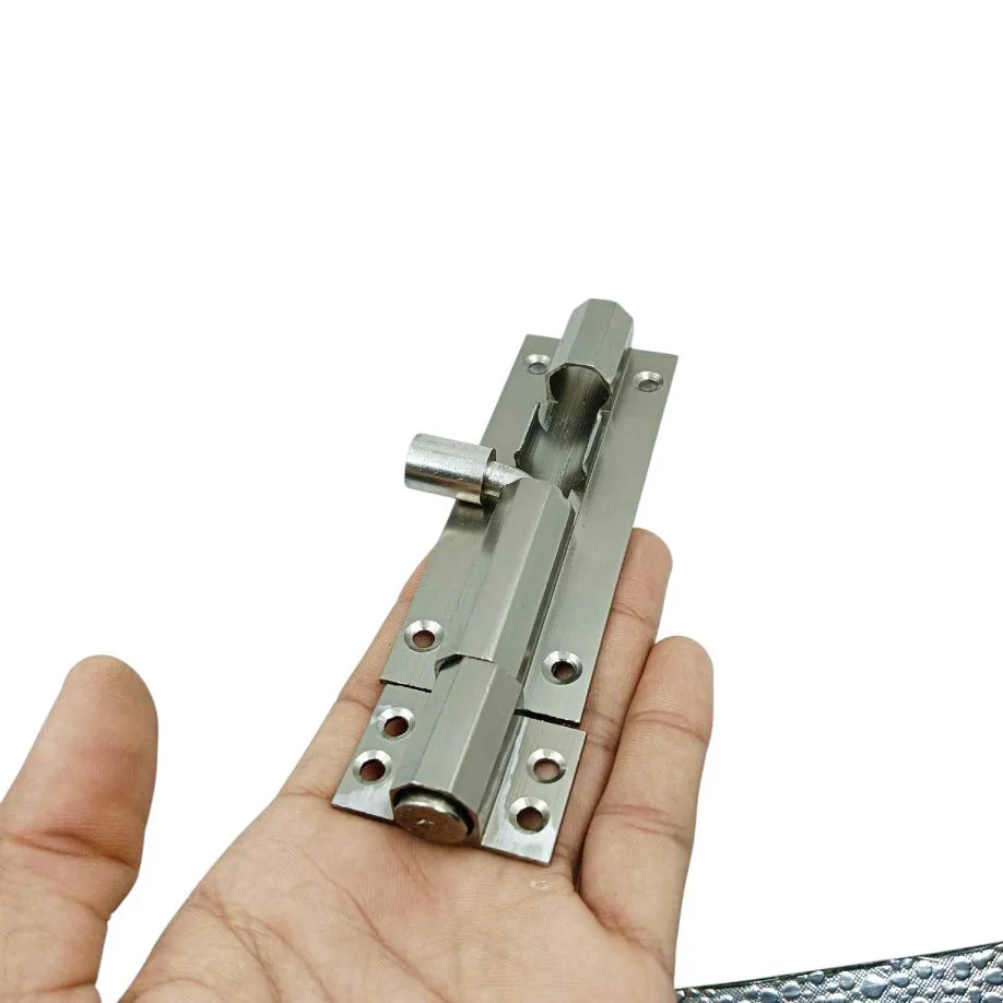 Aluminium tower bolt steel finish 2",2.5",3",4",6",8" door latch(1492)