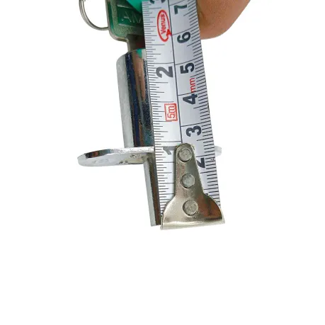 Center push lock for sliding wardrobe door 25mm,32mm double sliding door lock (1271)