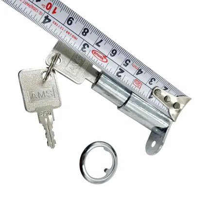 Center push lock for sliding wardrobe door 25mm,32mm double sliding door lock (1271)