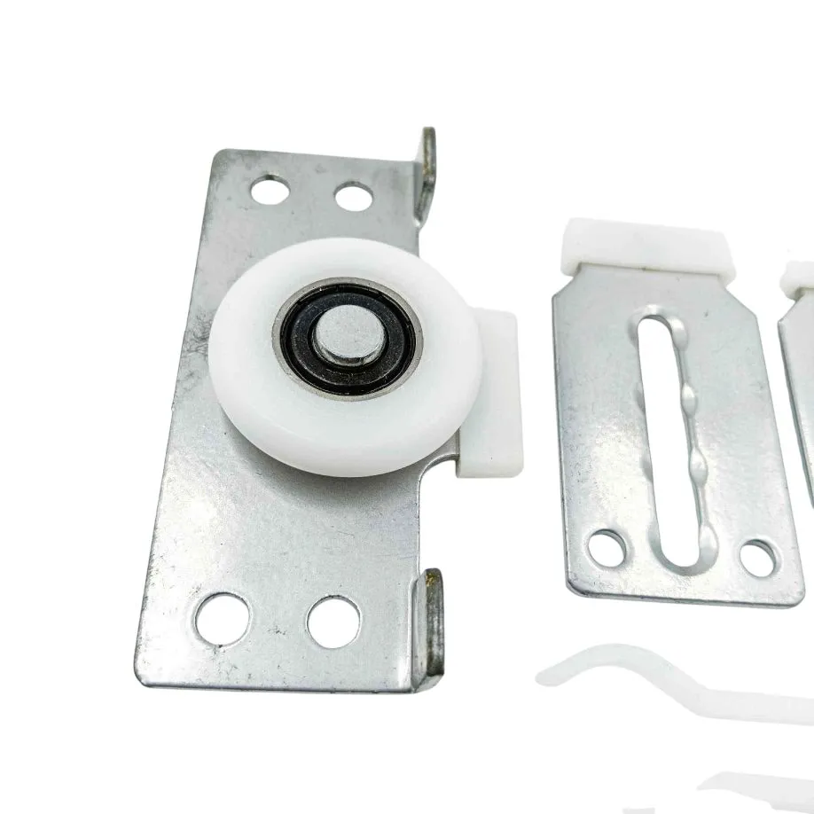 Sliding door roller furniture sliding wardrobe wheel 35mm (pack of 1 set of 2pc for 1door) (1215)