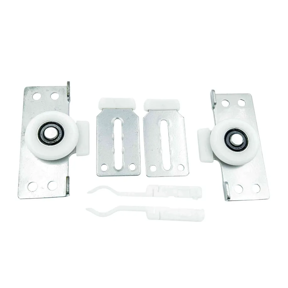 Sliding door roller furniture sliding wardrobe wheel 35mm (pack of 1 set of 2pc for 1door) (1215)