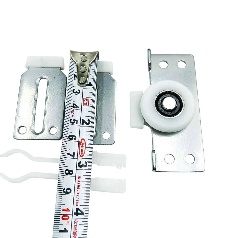 Sliding door roller furniture sliding wardrobe wheel 35mm (pack of 1 set of 2pc for 1door) (1215)