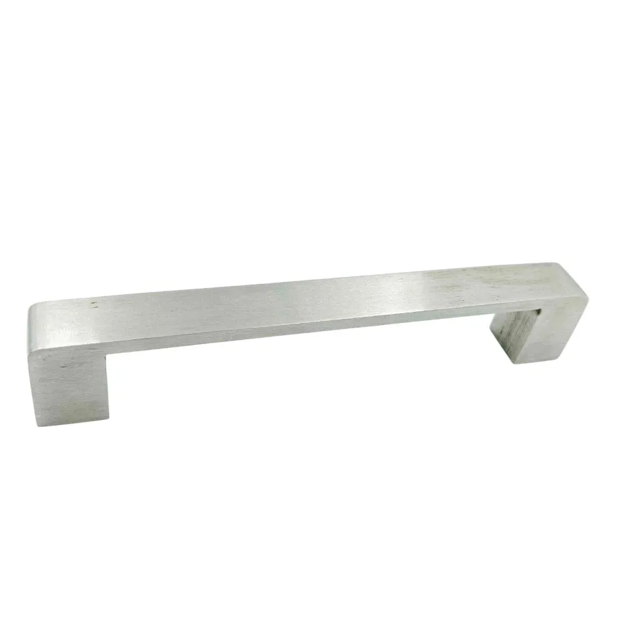Drawer wardrobe handle D patto s.s matt finish 4",6",8",10" stainless steel heavy (1179)