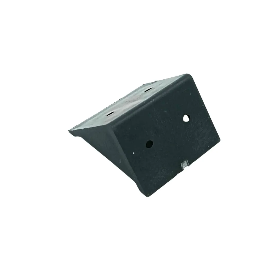 PVC L Clamp Corner Bracket 90° Joint Clamp | Heavy Nylon White/Black | 4-Hole Fixing(1149)