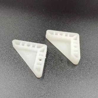 6mm,4mm glass corner clip fibre 1.5" for wardrobe mirror fitting(1152)