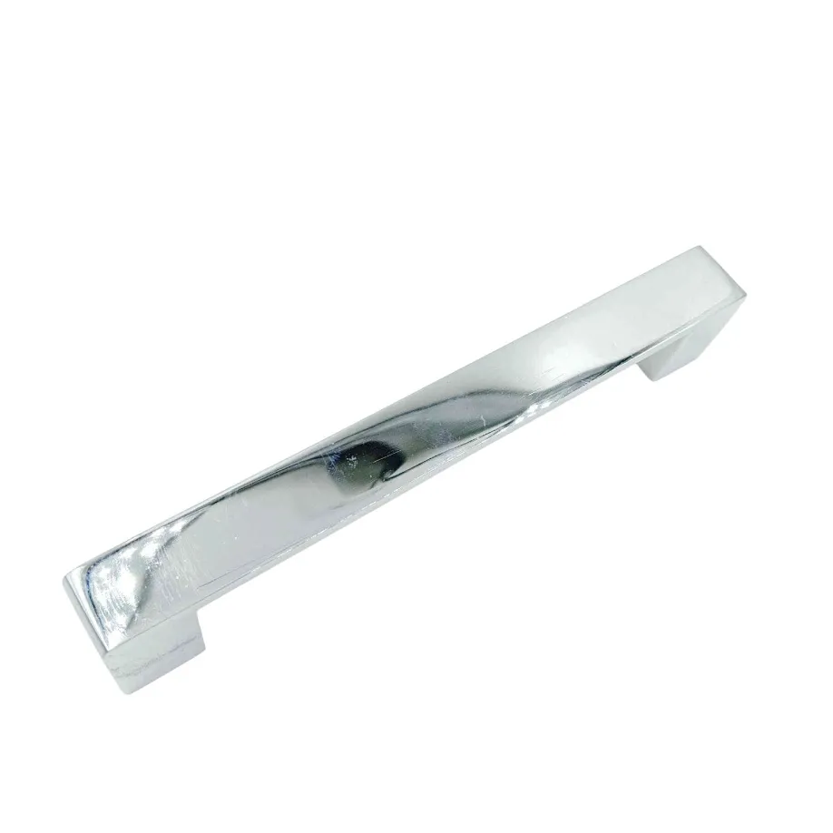 Drawer wardrobe handle D patto s.s c.p finish 4",6",8",10" stainless steel heavy plain (1189)