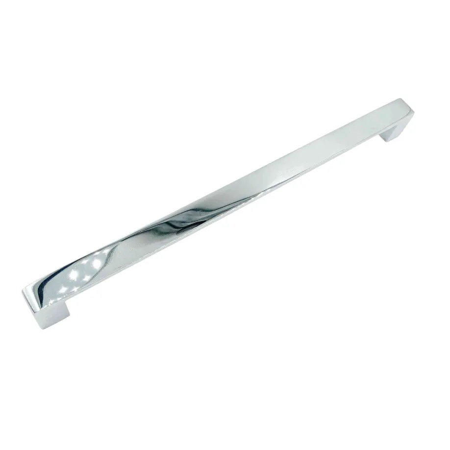 Drawer wardrobe handle D patto s.s c.p finish 4",6",8",10" stainless steel heavy plain (1189)