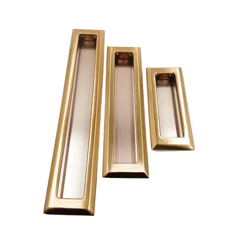 Concealed handle rosegold 4013 sliding door handle 4",8",10" (1198)