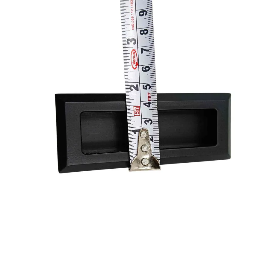 Concealed handle matt black 4013 sliding door handle 4",8",10" (1200)