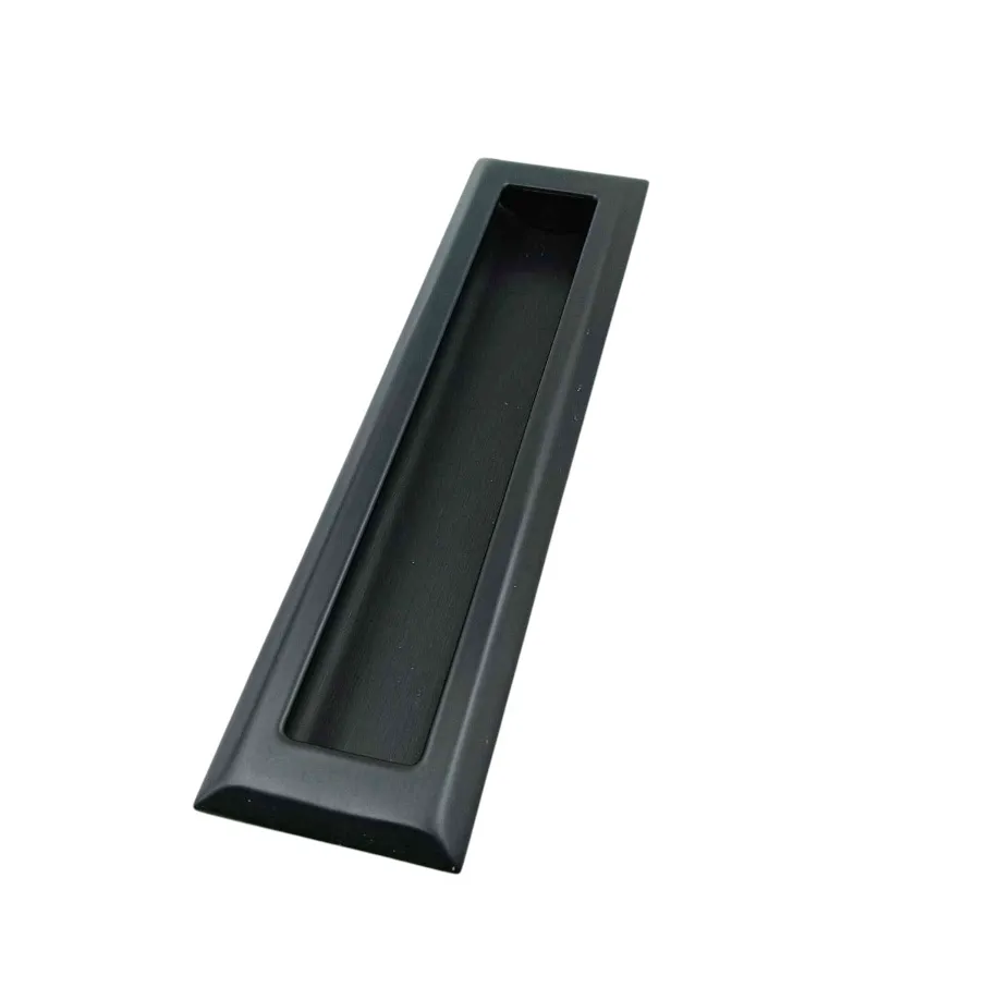 Concealed handle matt black 4013 sliding door handle 4",8",10" (1200)
